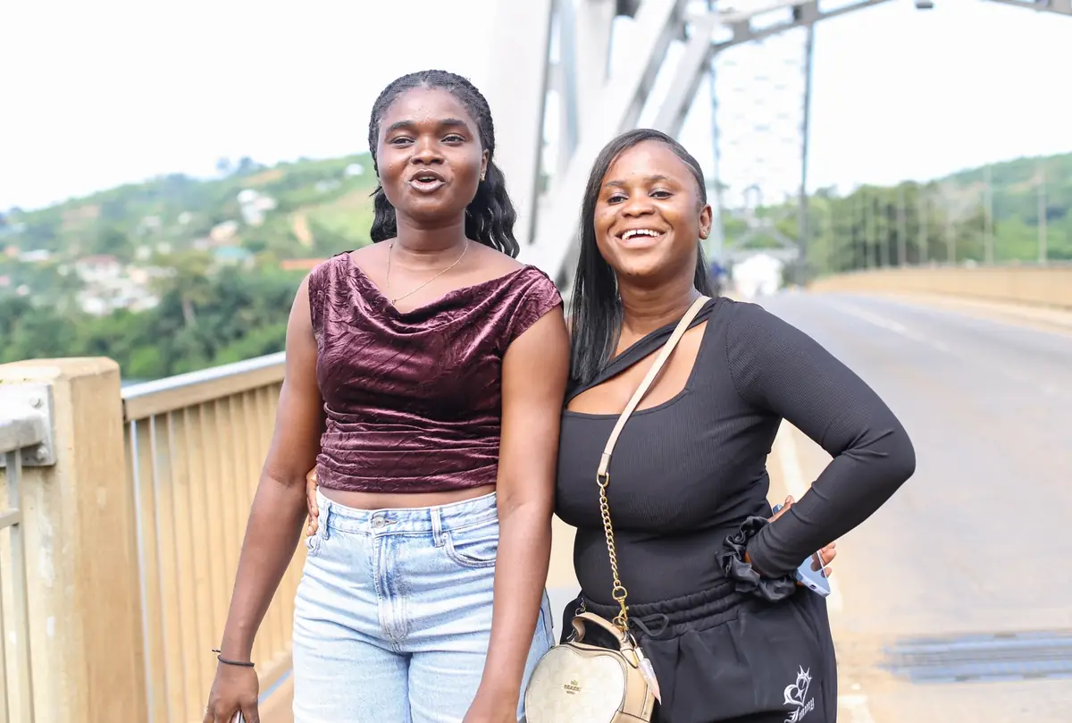 Sharing the journey on the VibeTrails Upper Wli Falls trip